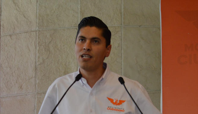 Alfonso Martínez debe dejar argumentos “tramposos” y separarse como marca la ley: Movimiento Ciudadano.