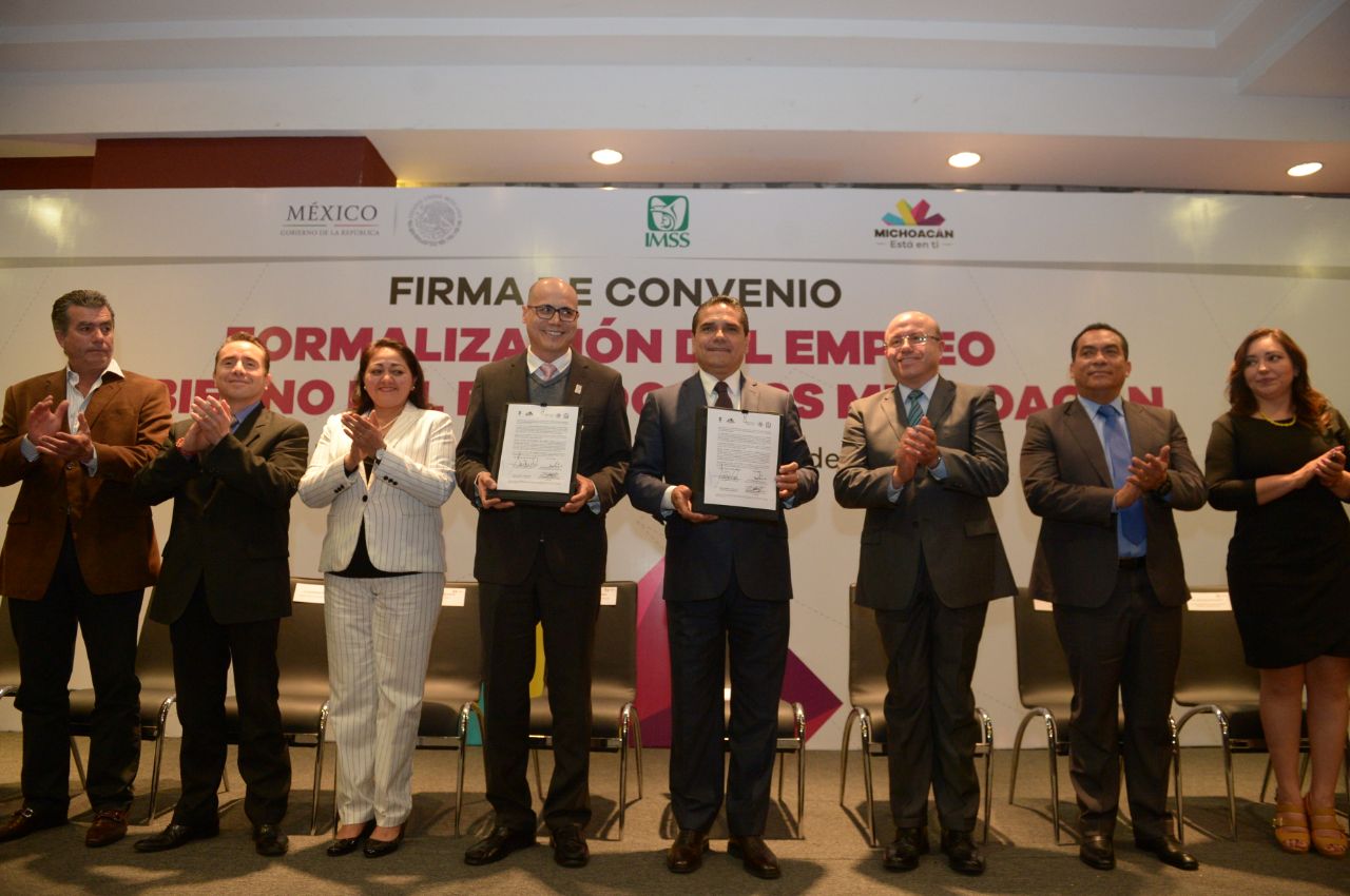 Michoacán, tercera entidad nacional en generación de empleo: Silvano Aureoles