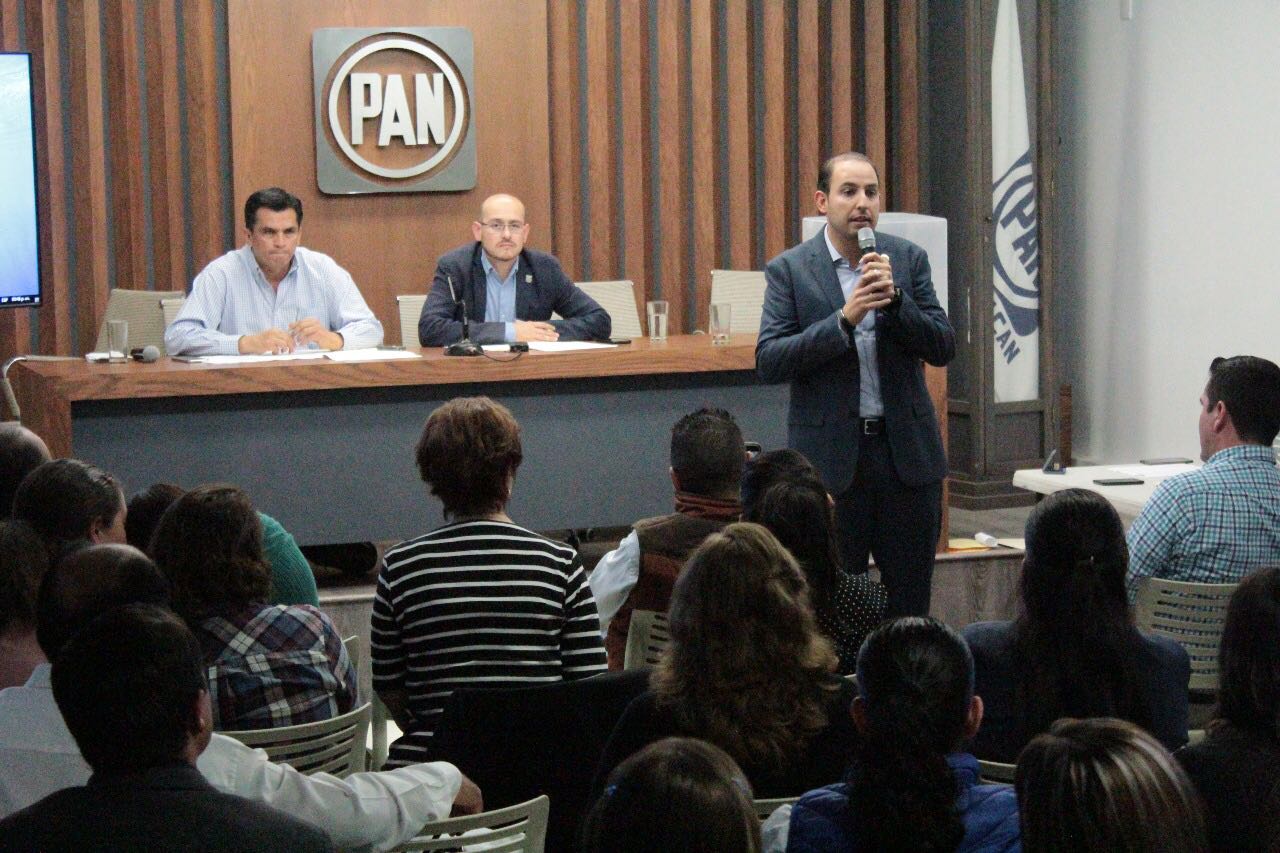 Marko Cortés único aspirante registrado por el Senado de la República: PAN