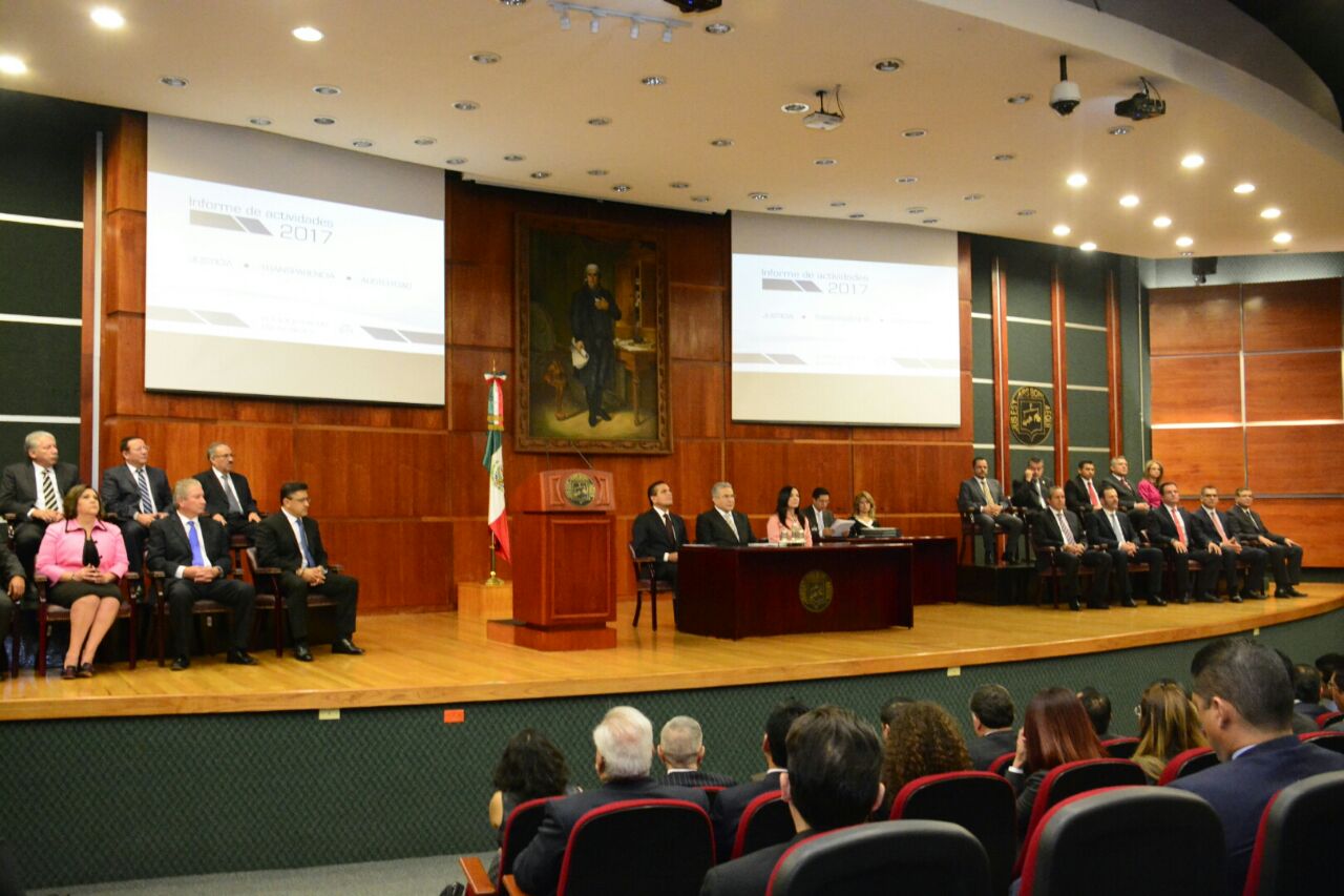 Asiste Silvano Aureoles al Segundo Informe de labores del Poder Judicial