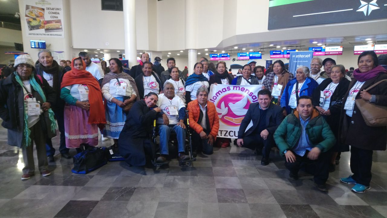 Indígenas de Cuanajo se reencuentran con sus familiares migrantes en EU