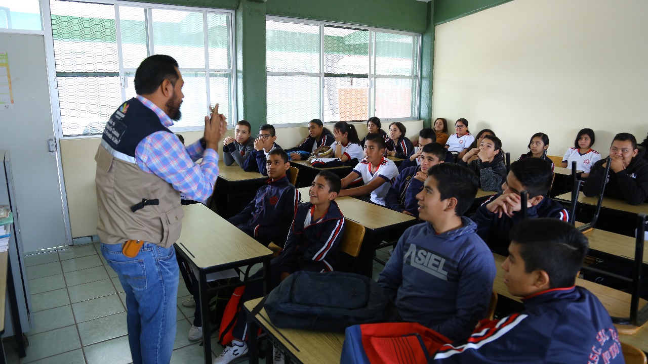 SSP fomenta cultura de prevención en centros educativos