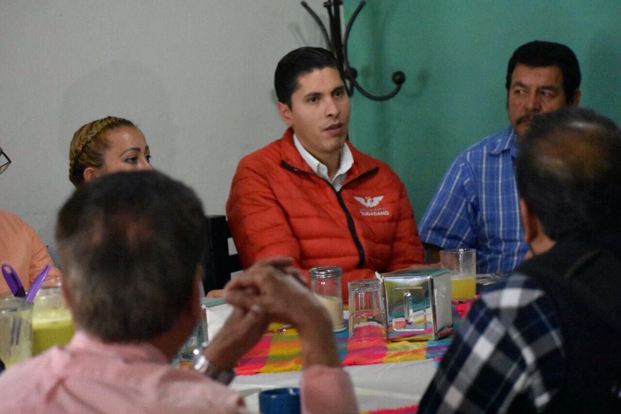 Movimiento Ciudadano tendrá este 2018 un crecimiento real e histórico en Michoacán: Javier Paredes