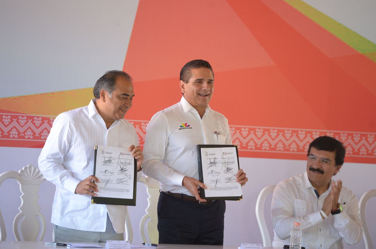 Michoacán y Guerrero trazan ruta para dar certeza y seguridad a ZEE LC-La Unión