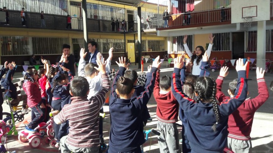 Fomenta SSP prevención de accidentes viales en estudiantes de Morelia