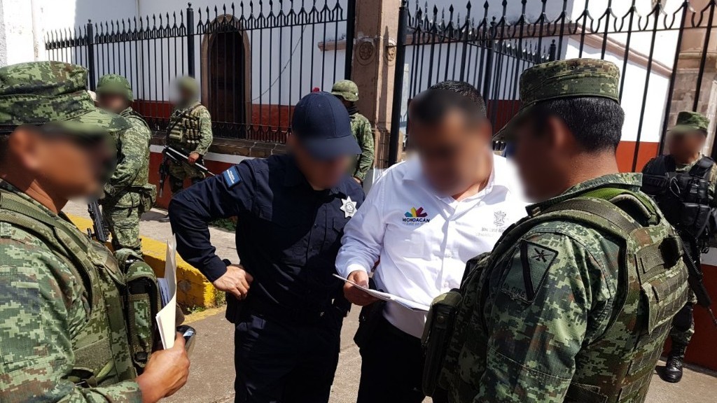 Fortalecen SSP y Sedena estrategia operativa en Ario