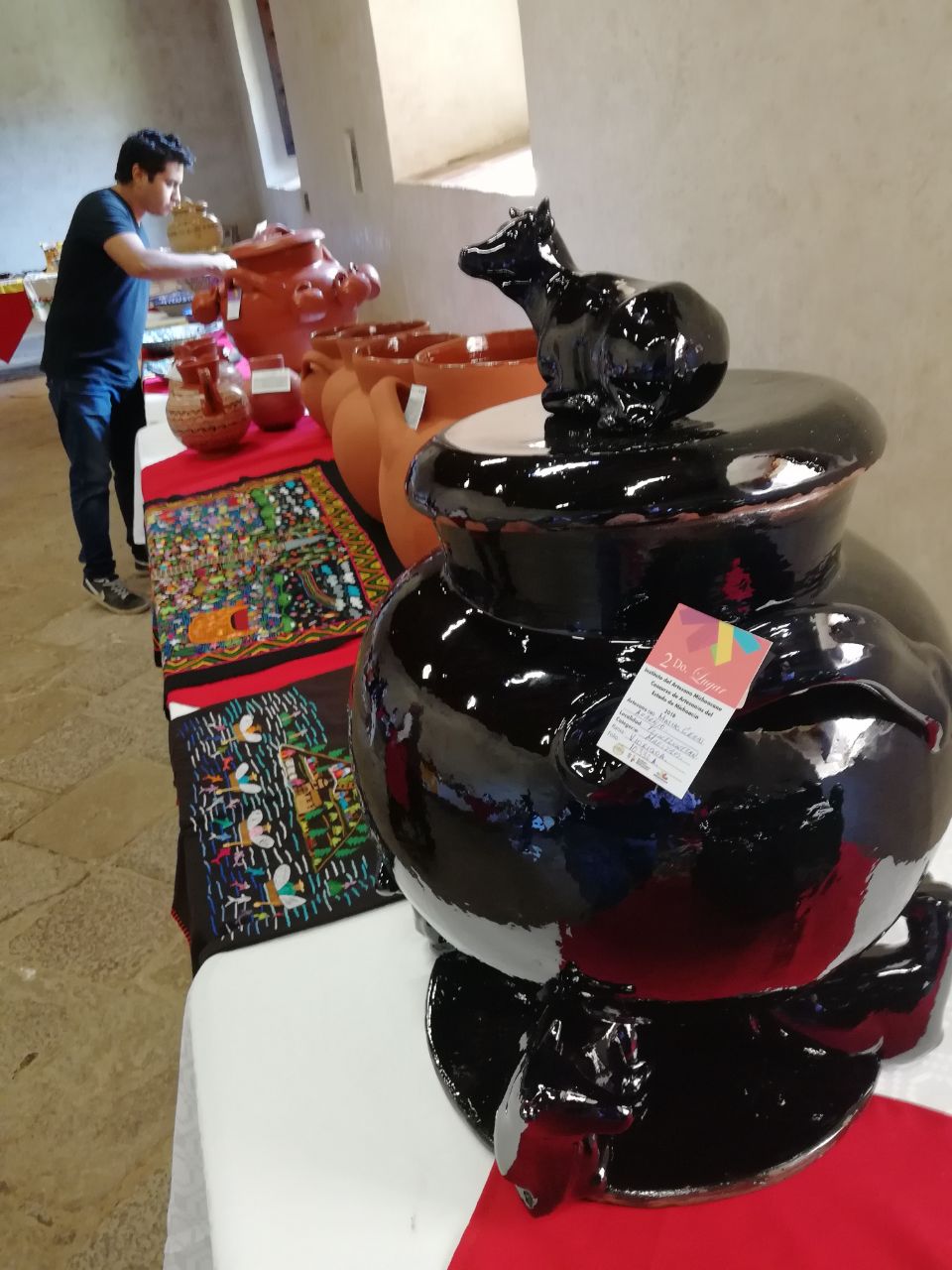 Premia IAM a ganadores de concurso artesanal de Tzintzuntzan