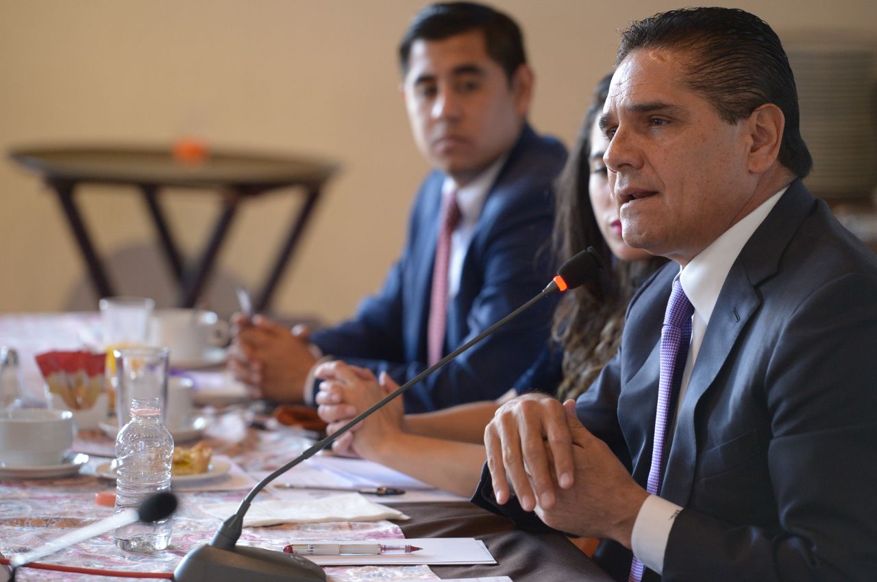 Dialoga Gobernador con integrantes de consejos Universitario y Técnico de la UMSNH