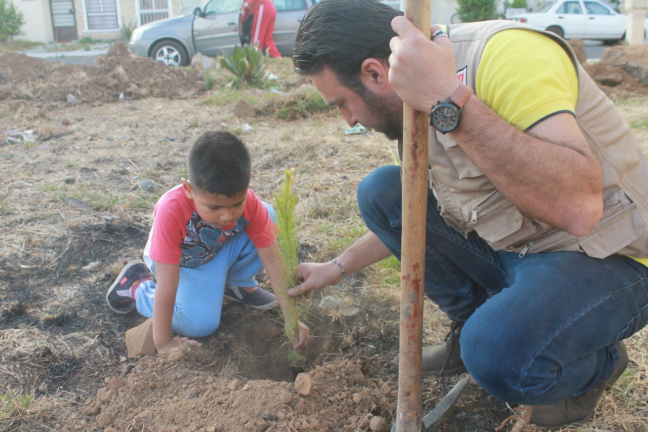 Realiza SSP jornada de reforestación en Morelia