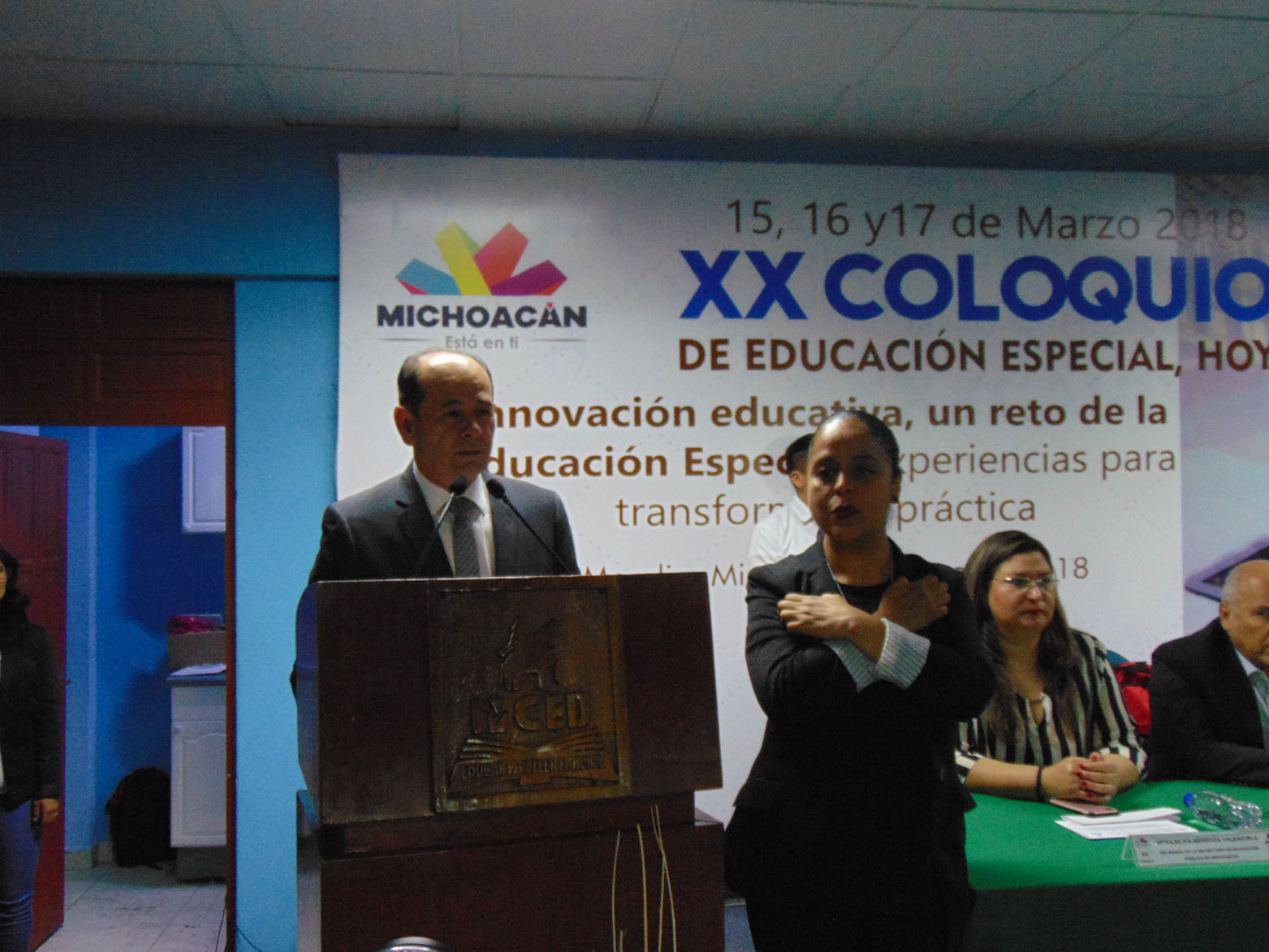 Inicia el Coloquio de Educación Especial del IMCED