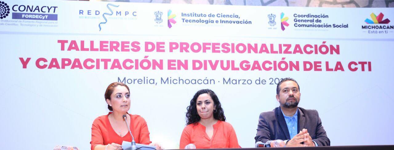 Inicia Taller de Profesionalización y Capacitación en Divulgación de la Ciencia, Tecnología e Innovación
