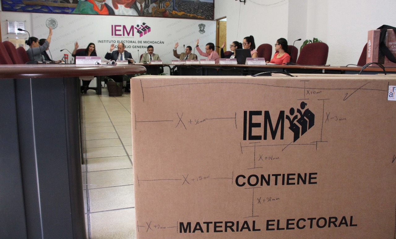 Define IEM costos de 3 actividades del proceso electoral local