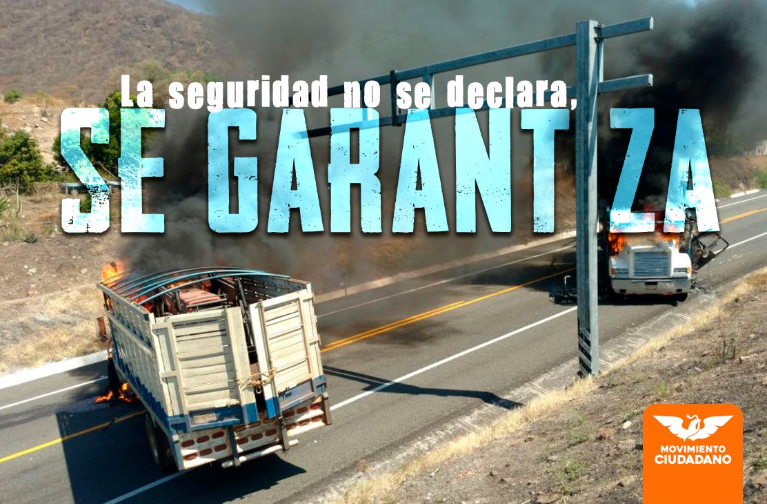 Mayor y mejor coordinación en la lucha contra la delincuencia, demanda Movimiento Ciudadano