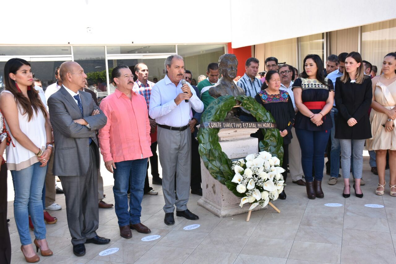 La lucha social de Luis Donaldo Colosio sigue vigente en el priismo michoacano; Víctor silva