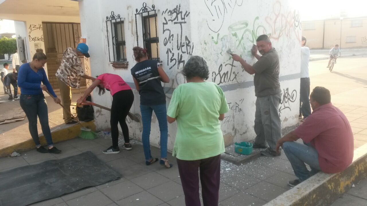 Previene SSP el delito en colonias de Morelia