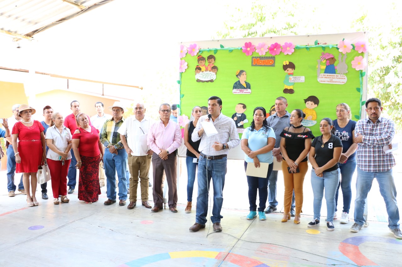 Sigue transformación de Apatzingán con obras en materia hidráulica e infraestructura educativa