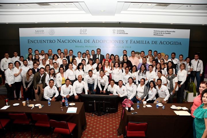Concluye en Michoacán Encuentro Nacional de Adopciones y Familias de Acogida