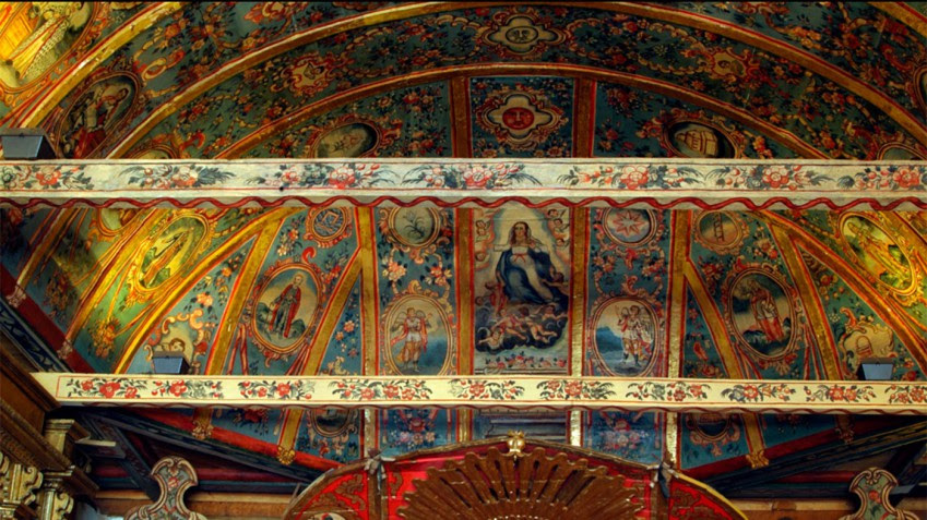 Conoce los Cielos historiados de Michoacán