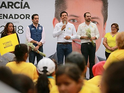 Abatir desigualdad, nuestro principal objetivo: Toño García
