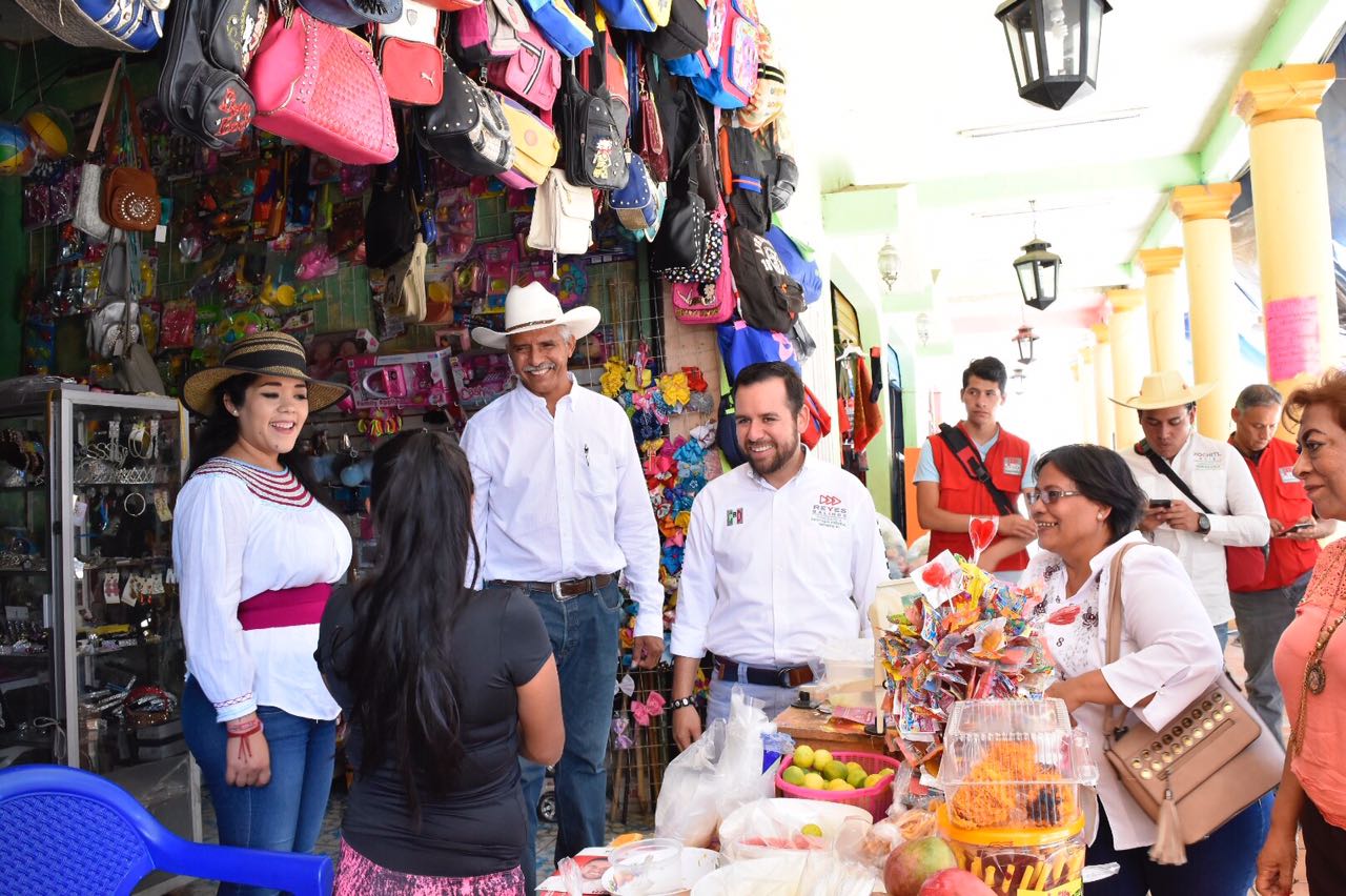 Mi proyecto es fortalecer a los comerciantes: Reyes Galindo