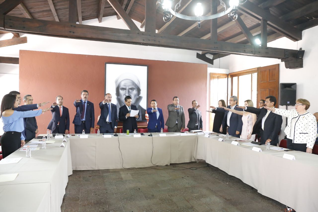Instalan Consejo Estatal de Infraestructura del Estado de Michoacán