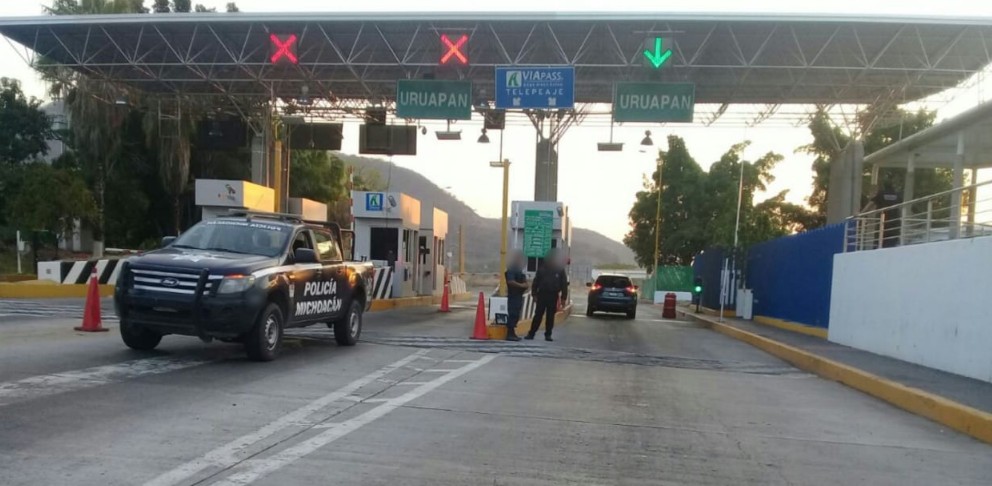 Vigila SSP casetas de peaje y tramos carreteros por protesta de CNTE