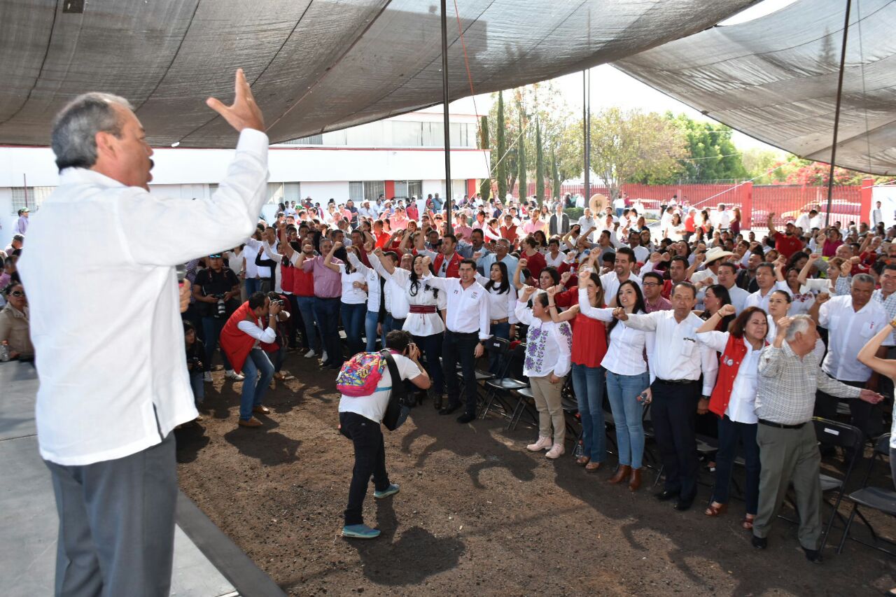Gran fiesta en el priismo michoacano con el arranque de campaña de pepe Meade.