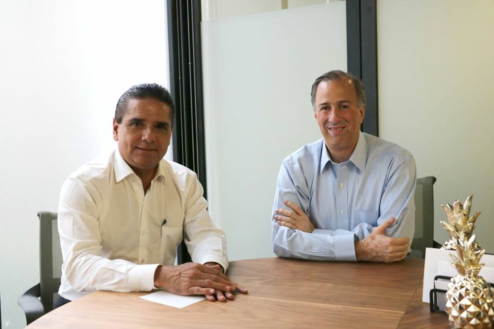 José Antonio Meade agradece a Silvano Aureoles su respaldo