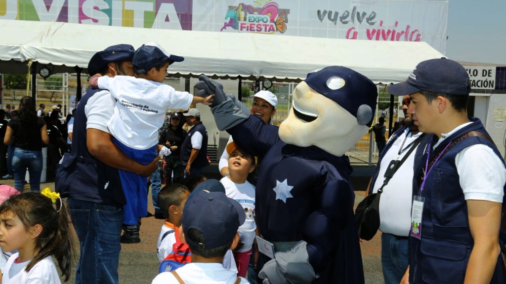 Celebra SSP Día del Niño a hijos de elementos de la Policía Michoacán