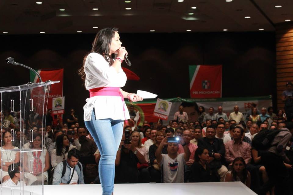 Unidad, fortaleza del PRI en Michoacán: Xóchitl Ruiz