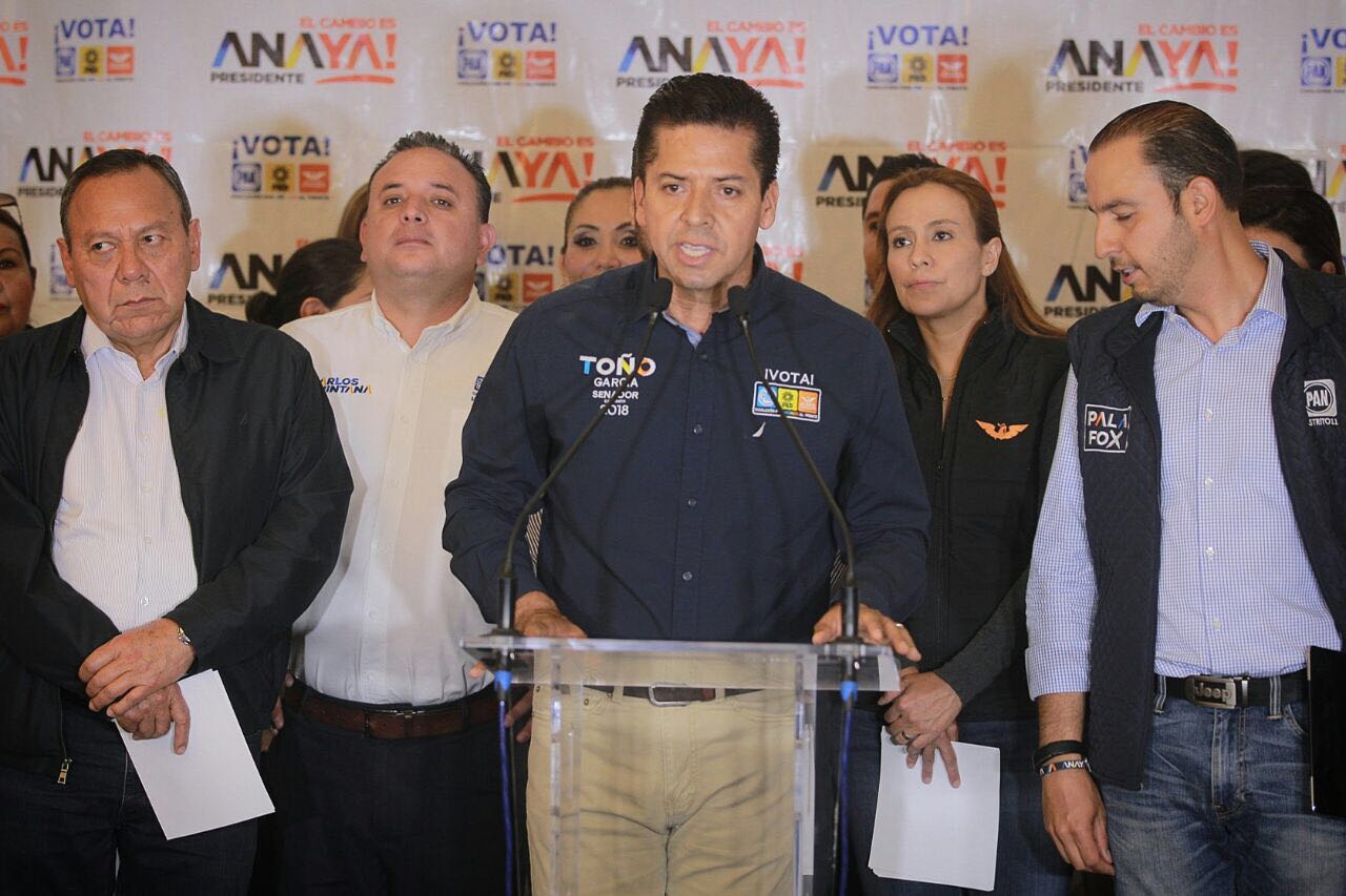 Se consolida Ricardo Anaya como la mejor opción, destaca Toño García