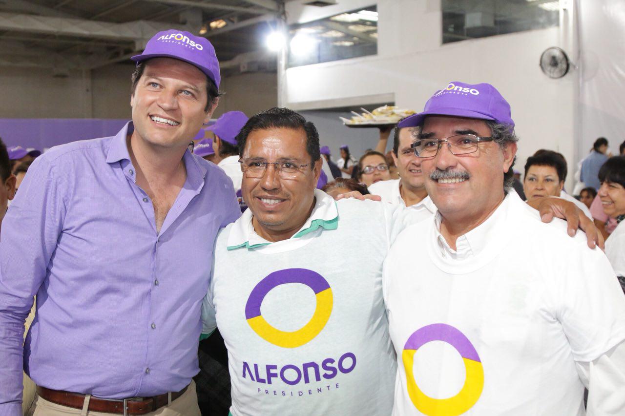 Listos los sectores sociales para hacer equipo con Alfonso Martínez