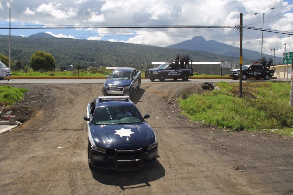 Despliega SSP operativo de Policía Michoacán en la Meseta Purépecha