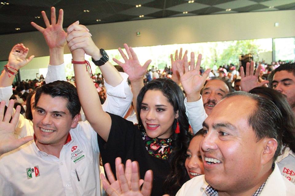 Respalda Osorio Chong en Michoacán a los candidatos del PRI al senado