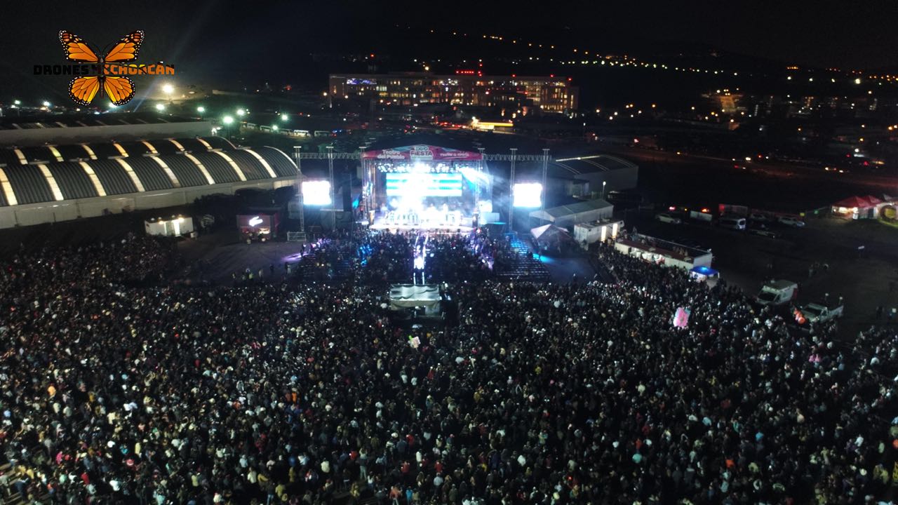 Invade La Arrolladora Banda Limón con ritmo y alegría la Expo Fiesta Michoacán 2018