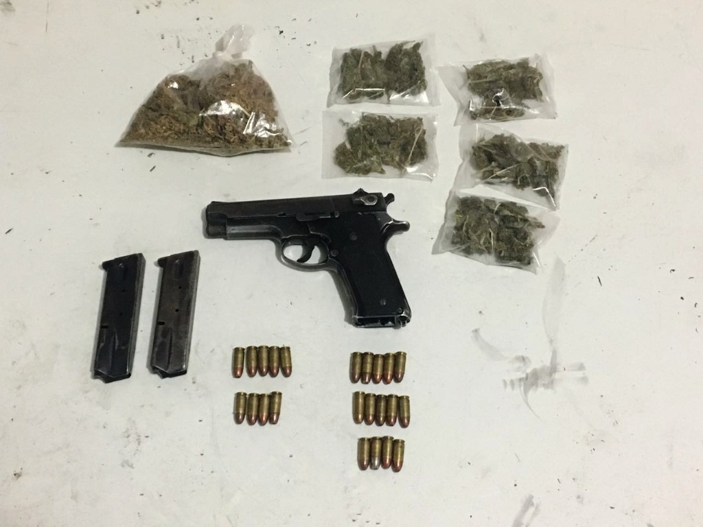 Asegura SSP a dos con armas y droga en Panindícuaro