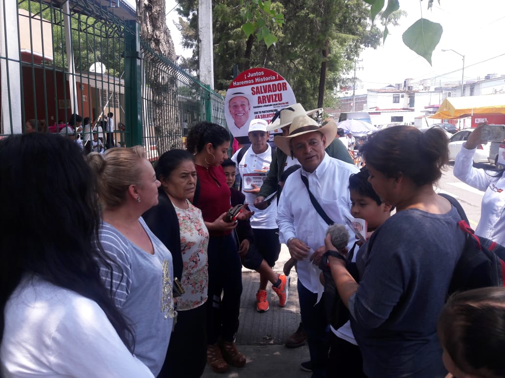 Arvizu reitera una actitud y acción de congruencia.