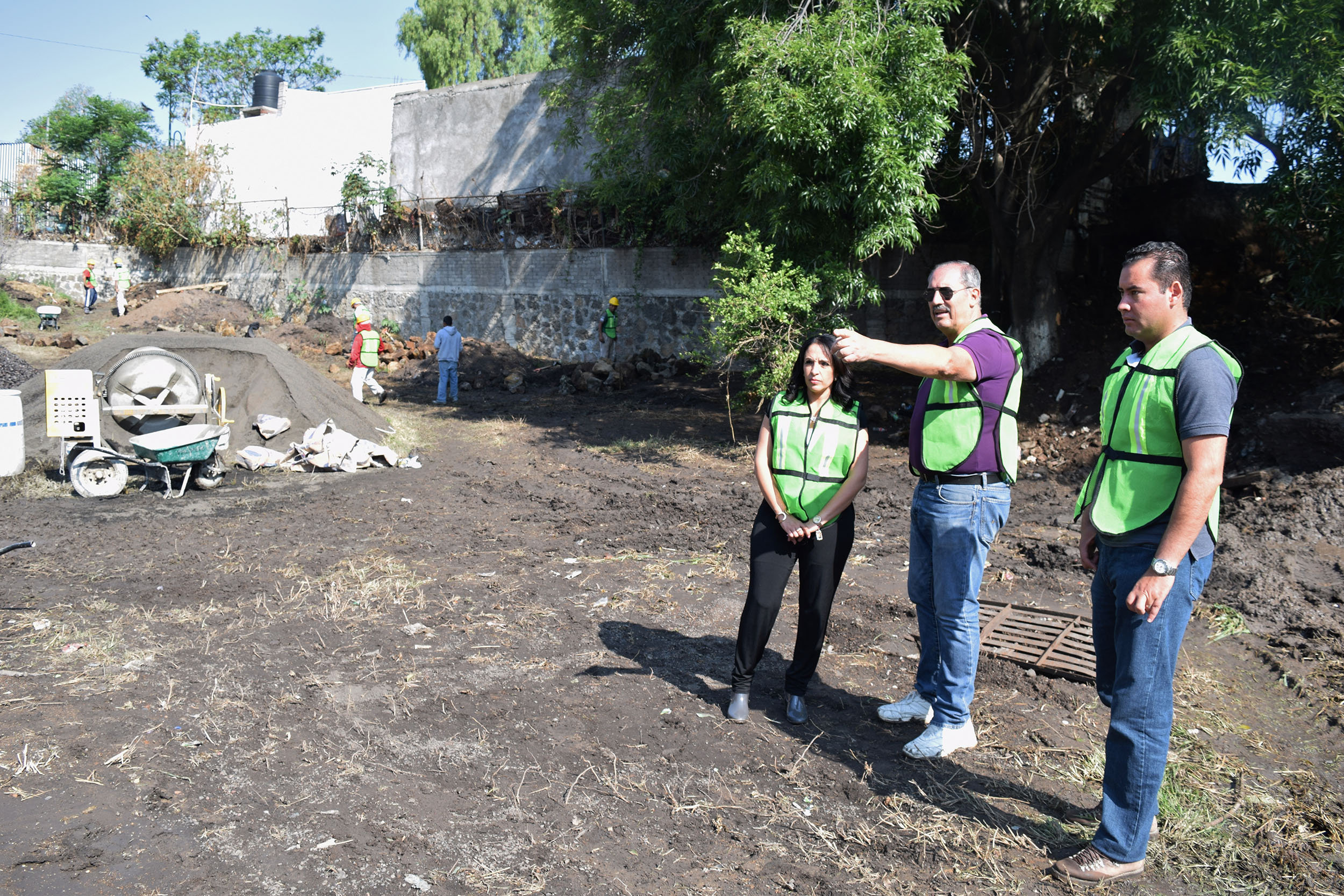 Atiende IIFEEM daños en barda de Jardín de Niños en Morelia