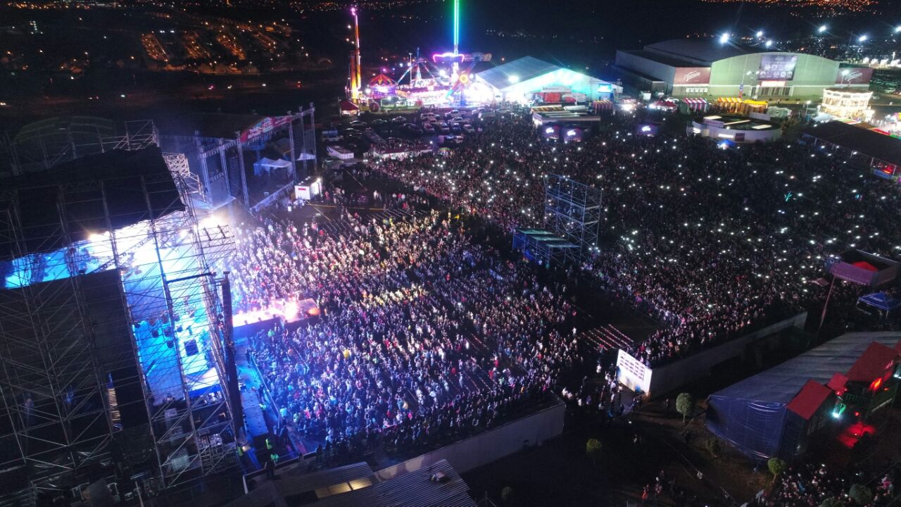 Un éxito, presentación de Maluma en la Expo Fiesta Michoacán 2018