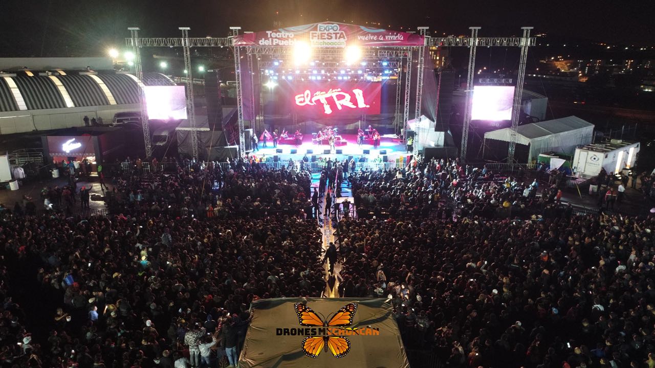 El Rock del TRI cimbró esta noche la Expo Fiesta Michoacán 2018