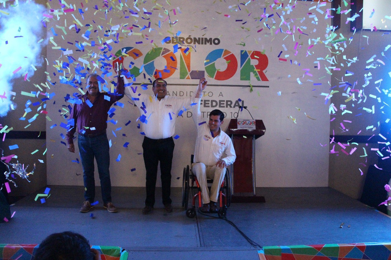 ROMPE GERÓNIMO COLOR LA FORMA DE HACER POLÍTICA, SERÁ EL DIPUTADO DE TODOS, ASEGURA