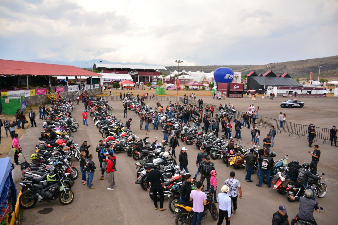 La Expo Fiesta Michoacán 2018 recibe a clubes de motociclistas