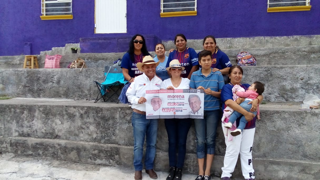 “Vamos Arrasar el distrito 16 de Morelia”: Salvador Arvizu