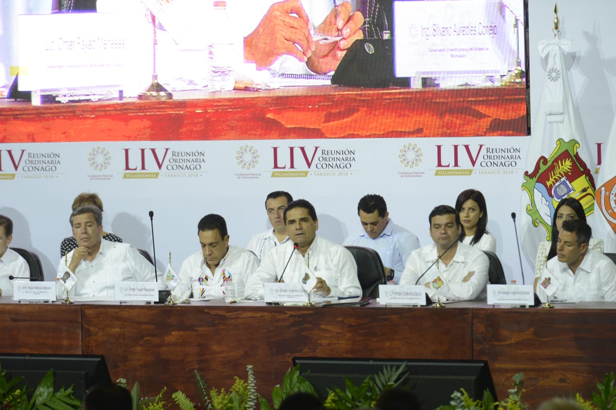 Propone Silvano Aureoles en Conago modelo de inversión multianual para desarrollo de las ZEE