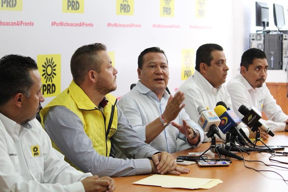 El PRD le está dando color a las campañas en Michoacán: García Avilés