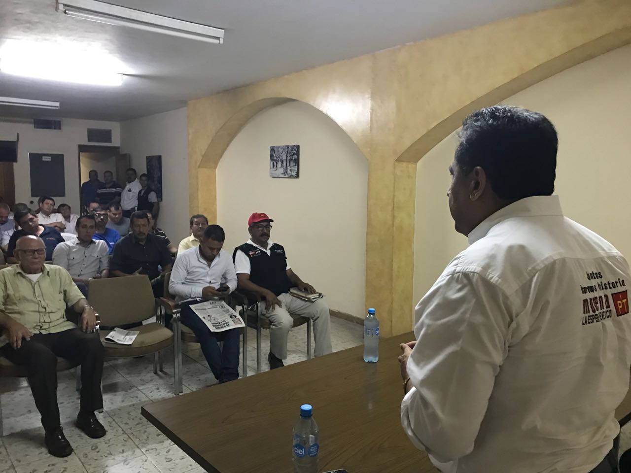 Receptiva la CANACO- Servytur Apatzingán al proyecto de Morena y PT: José Luis Cruz Lucatero.