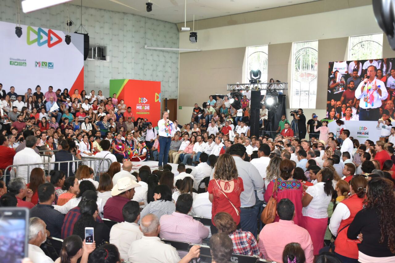 Mensaje de José Antonio Meade durante el evento Compromisos por Michoacán