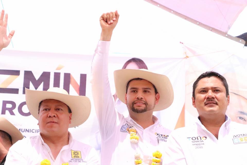 OCTAVIO OCAMPO ARRANCA CAMPAÑA ELECTORAL EN TUZANTLA