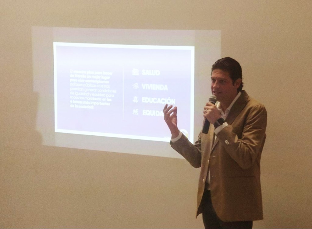 Presenta Alfonso Martínez el primer eje de su Plan de Gobierno: «Morelia más Justa»