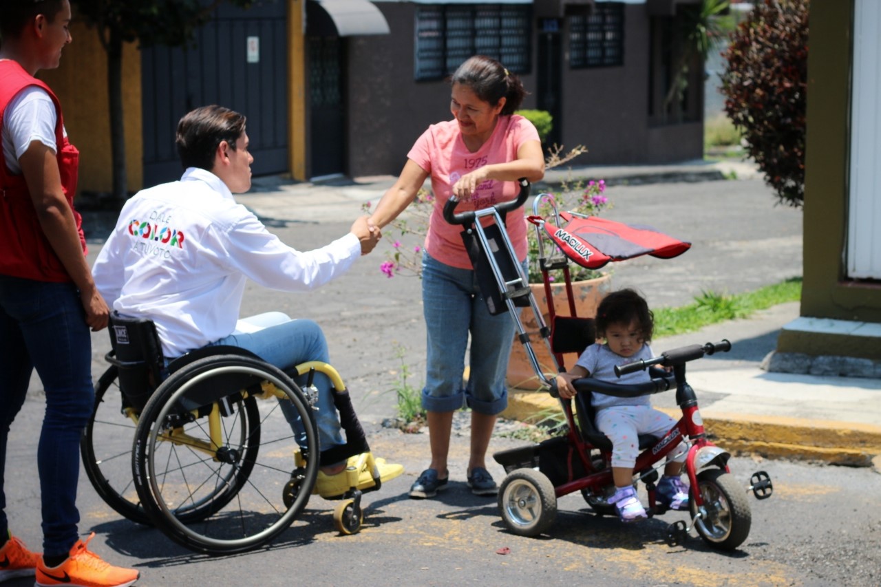 Morelia será la ciudad de la inclusión, comprometen Gerónimo color y Eduardo Zárate